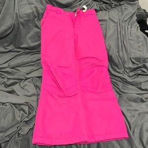 kids pink snowpants